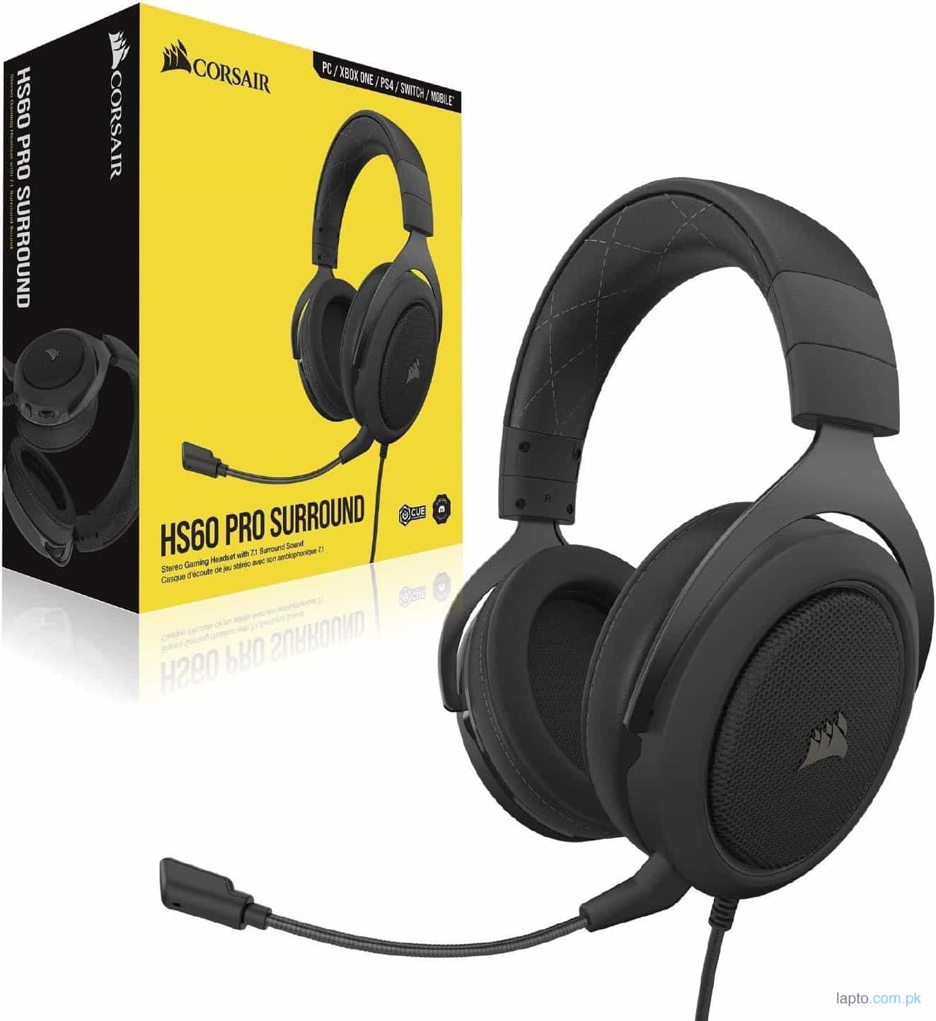 Corsair HS60 Pro – 7.1 Virtual Surround Sound PC Gaming Headset 2