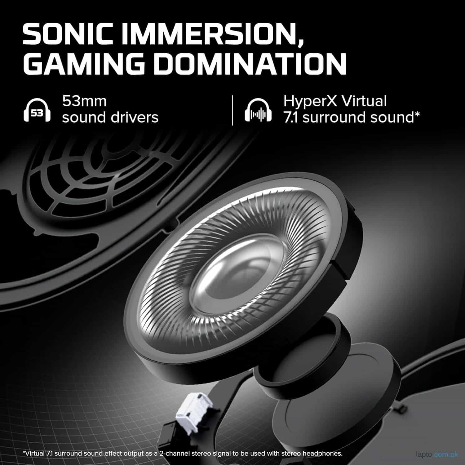 HyperX Cloud II – Gaming Headset, 7.1 Surround Sound 5