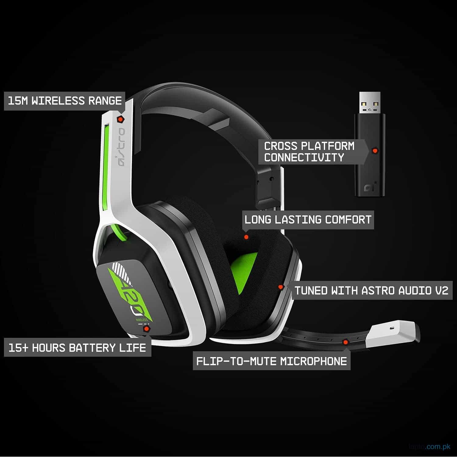ASTRO Gaming A20 Wireless Headset 2