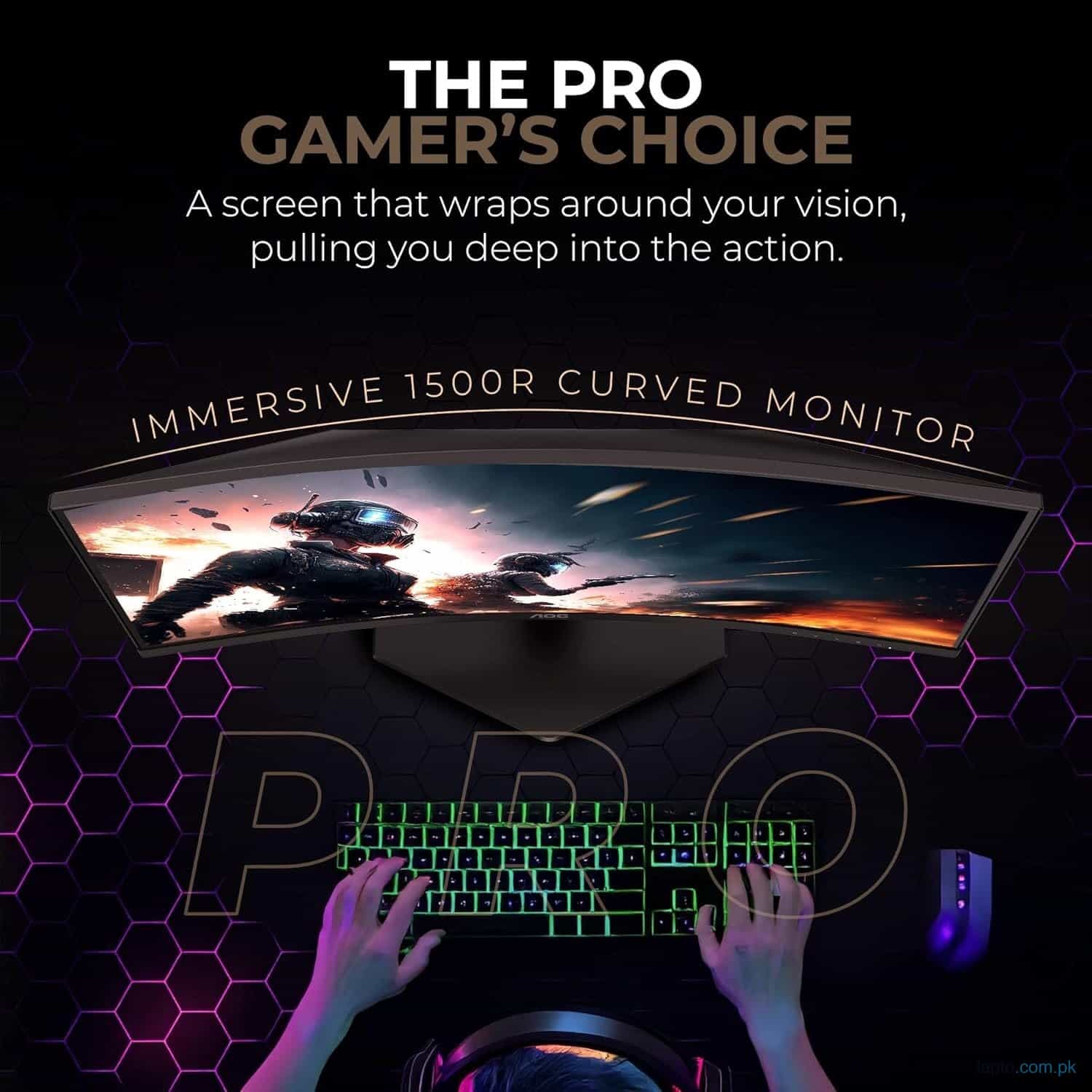 AOC Gaming C27G4ZE – 280Hz FHD Curved VA 27″ Gaming Monitor 4