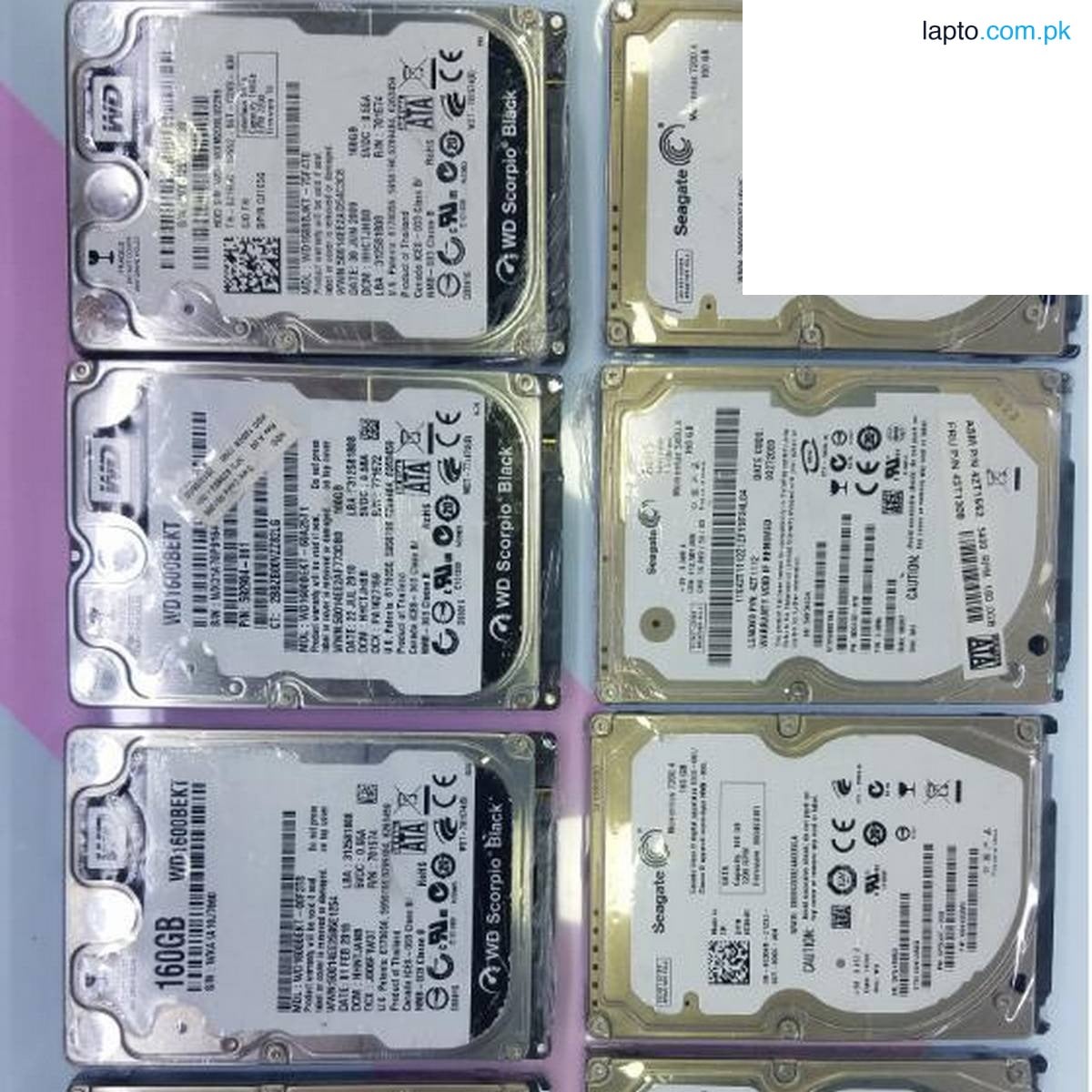 Hard disk 160 gb for laptop