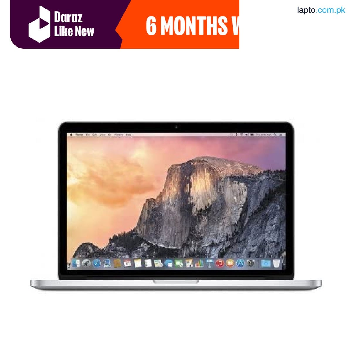 Apple MacBook Pro 2012 - 128GB Storage 4GB RAM - 2.5GHz Dual-Core Core i5 - Mid 2012 13.3-inch LED Display - Dual Operating System MacOS & Windows 10 - Silver