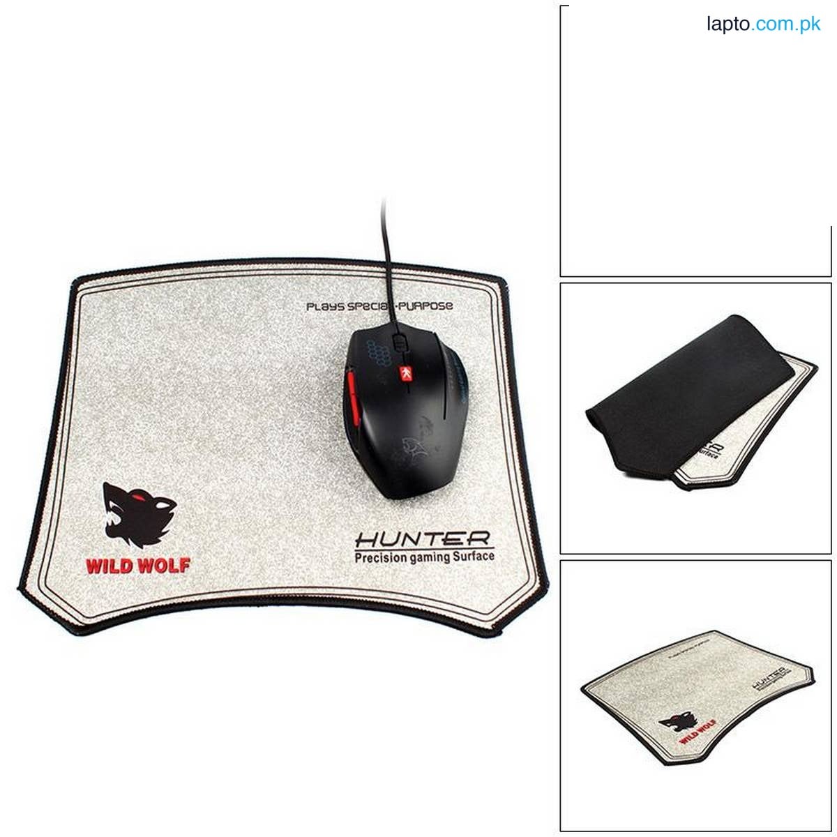 Hunter Precision Gaming Surface Micro Wolf Mouse Pad Soft Game Mousepad