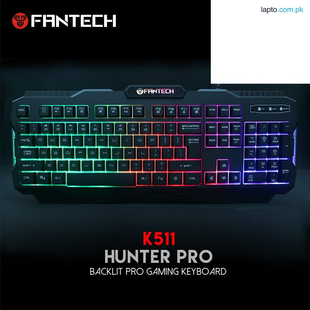 FANTECH K511 HUNTER PRO RGB Back Light Gaming Keyboard