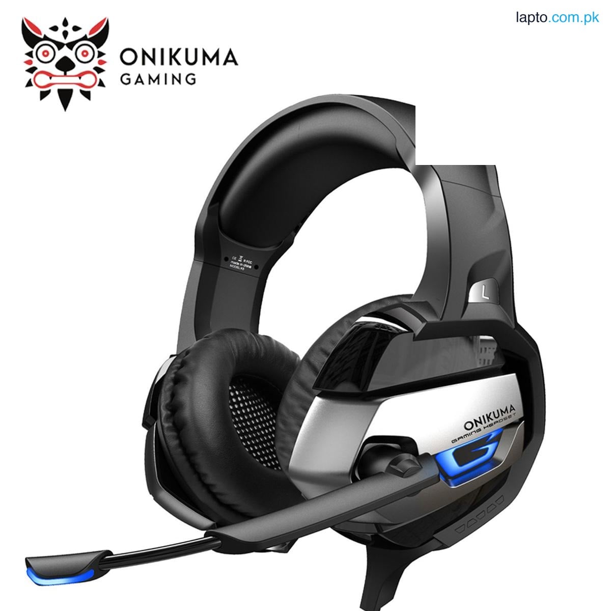 ONIKUMA K5 Gaming Headphone Hi-Fi Subwoofer Headset 7.1 Virtual Stereo Headset With Mic for PS4 PC Xbox One - Black & Blue