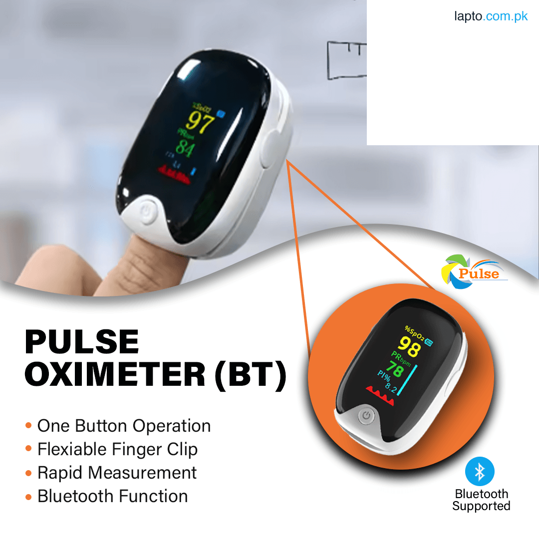 Pulse Oximeter Monitor: 4 Colour & TFT Display: Fingertip Oxygen Saturation Monitor: Check Pulse Rate (PR), Perfusion Index (PI) & Oxygen Saturation (SPO2) (3 in 1): CE and FDA approved