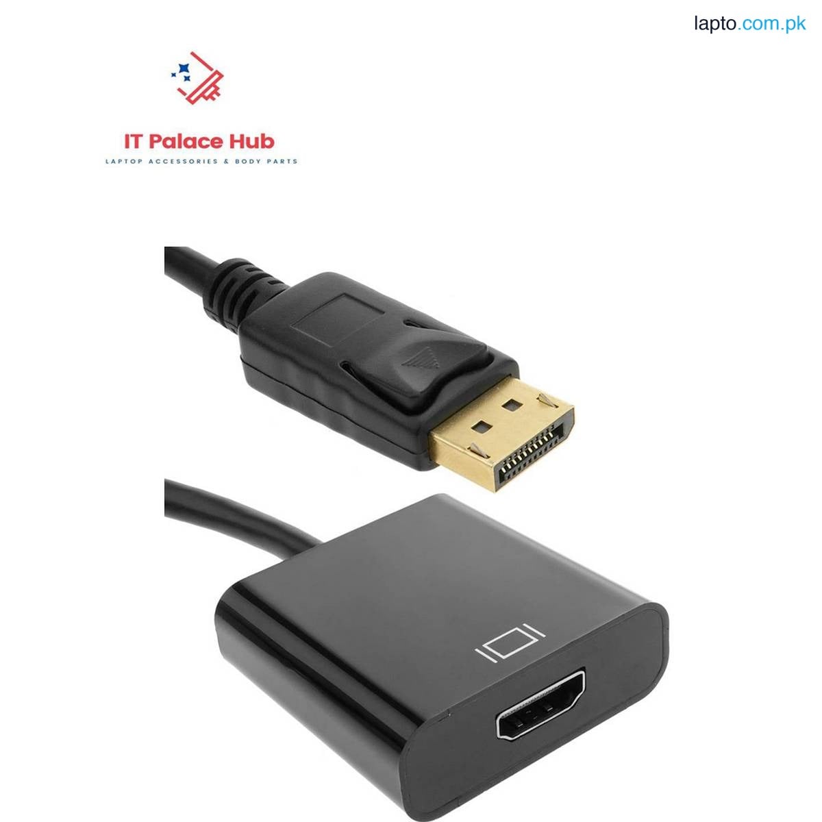 Display Port to HDMI Adapter - Black