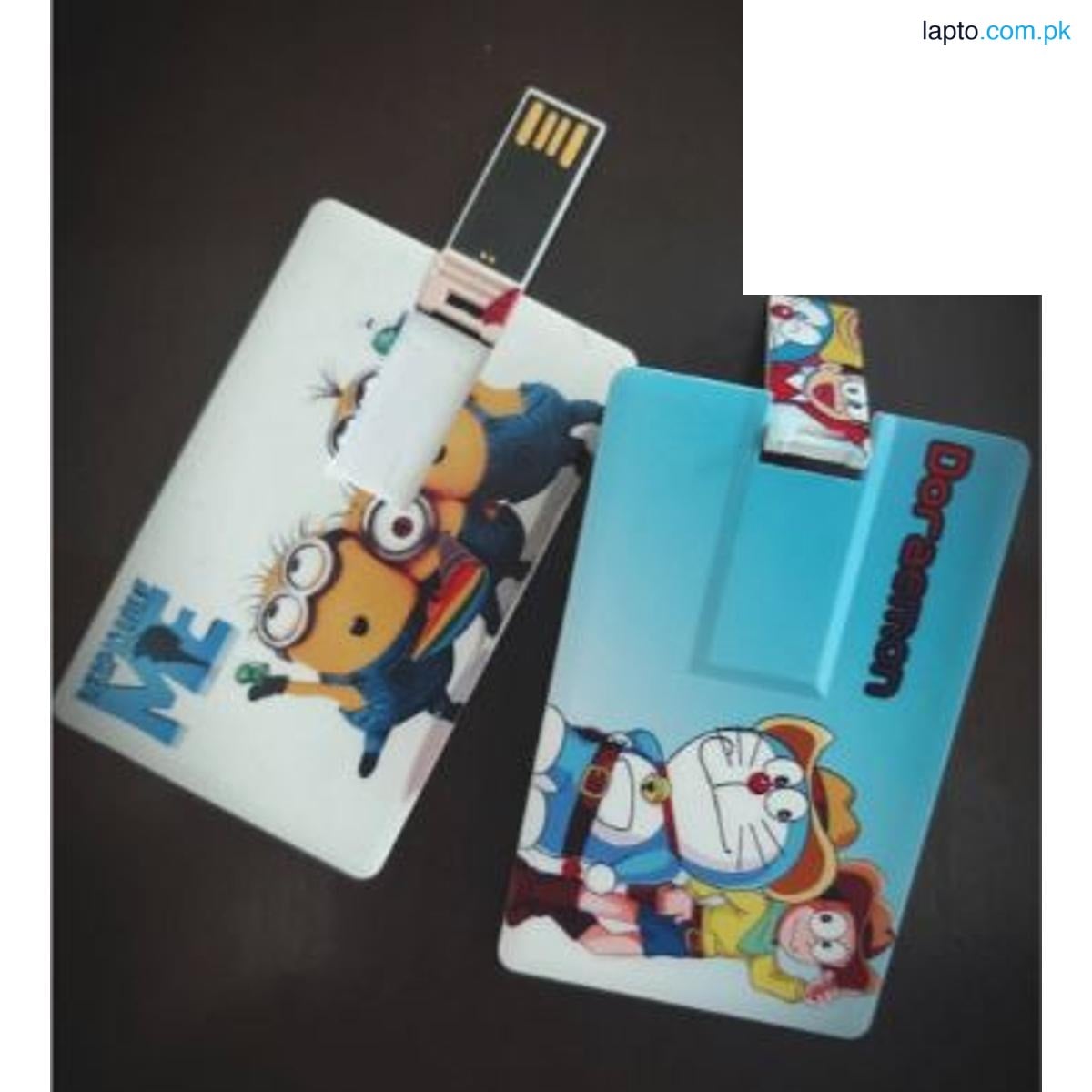 Memory Disk USB Card shaped memory flash Drive with Cartoon Print for Wallet