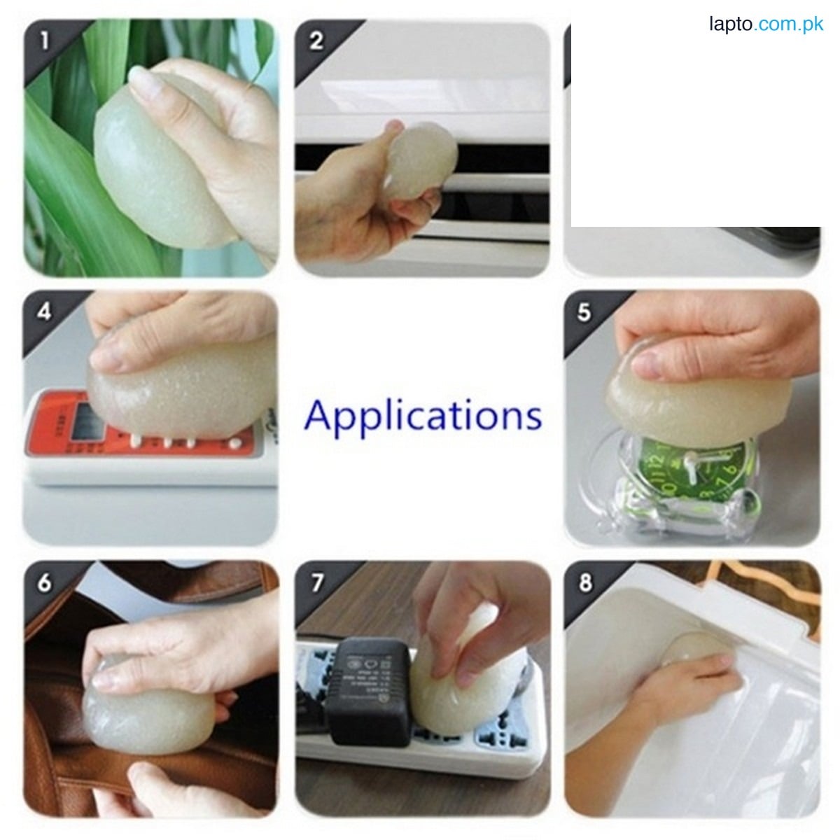 Super Clean Magic Dust Cleaning Slime Glue Magic Gel Toy Clay Play dough Cleaner For Phone Laptop Pc Computer Keyboard Car Clean