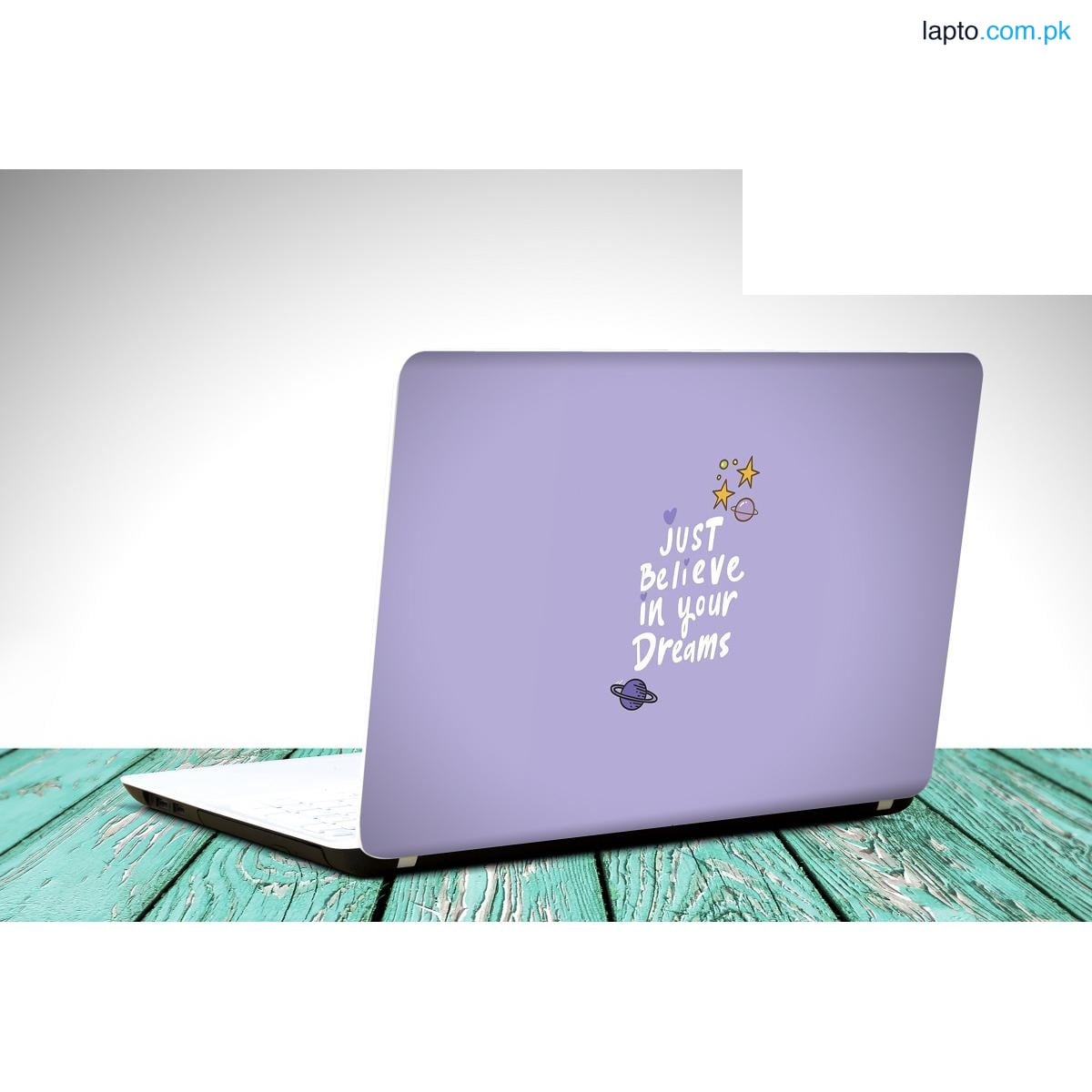 Just Believe in your dreams Quote Laptop Skin Vinyl Sticker Decal, 12 13 13.3 14 15 15.4 15.6 inch Laptop Skin Sticker Cover Art Decal Protector Fits All Laptops