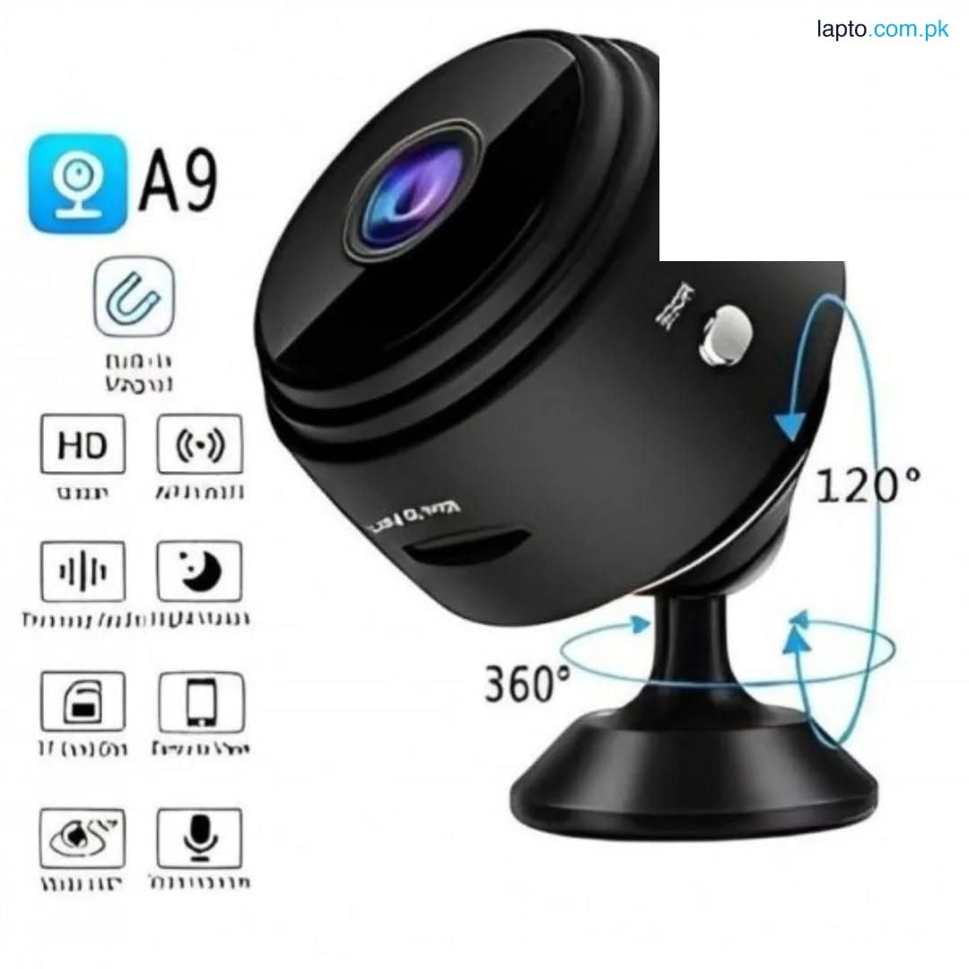 A9 Mini WiFi Camera 1080P HD Wireless Magnetic Security Camera Night Vision Motion Detection Mobile App Remote Home and Office