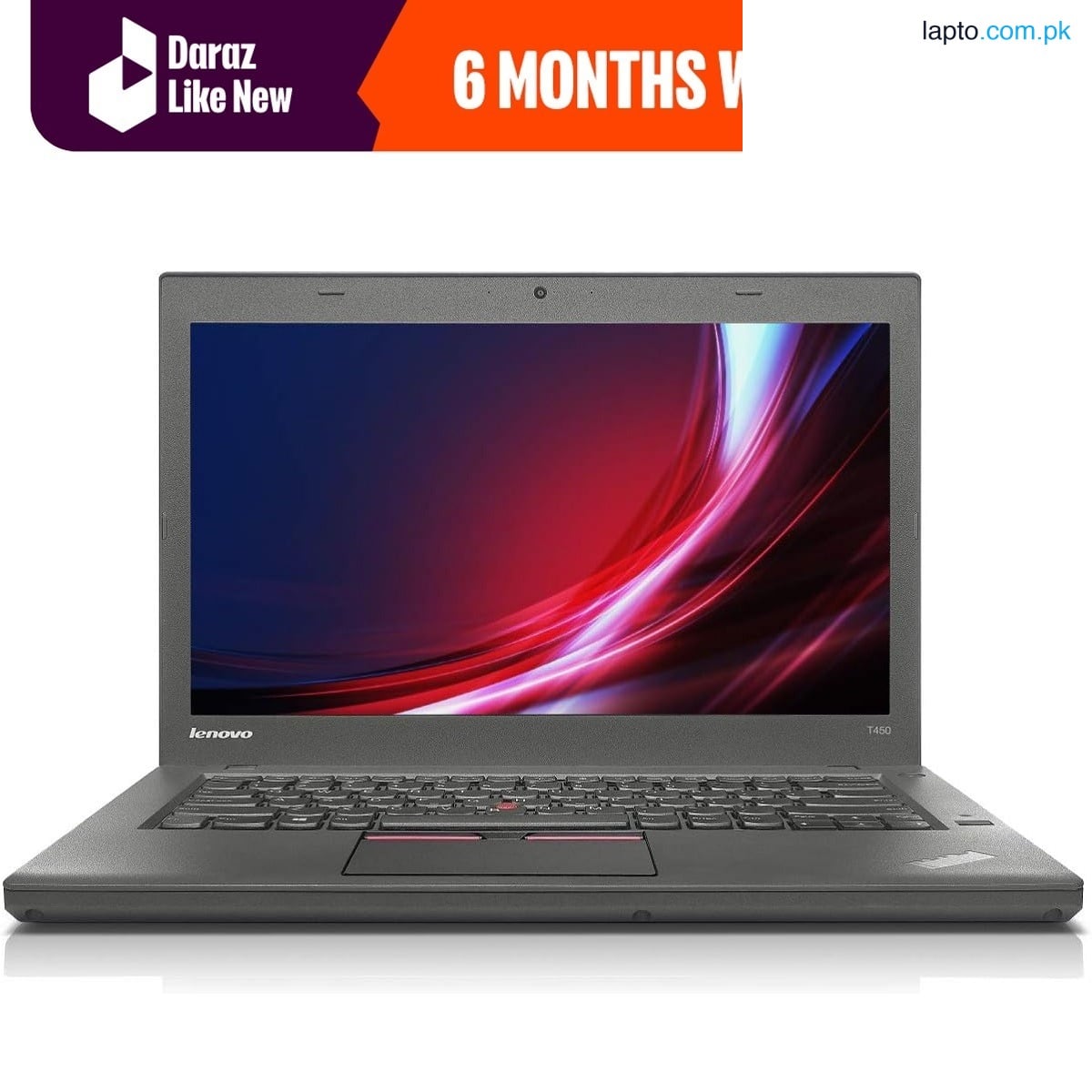 Daraz Like New Laptops - Lenovo ThinkPad T450 Ultra Book, Core i5 4th generation, 8GB DDR3 Ram, 500GB Hard Drive, 14.1" Led Display, Intel HD Graphics