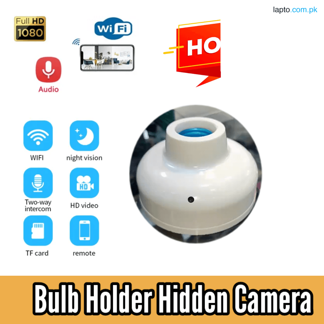 CCTV LATEST TECH BULB HOLDER CAMERA