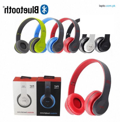 Wireless Bluetooth Headphone P47 STIRE EARPhone with SD Card Slot