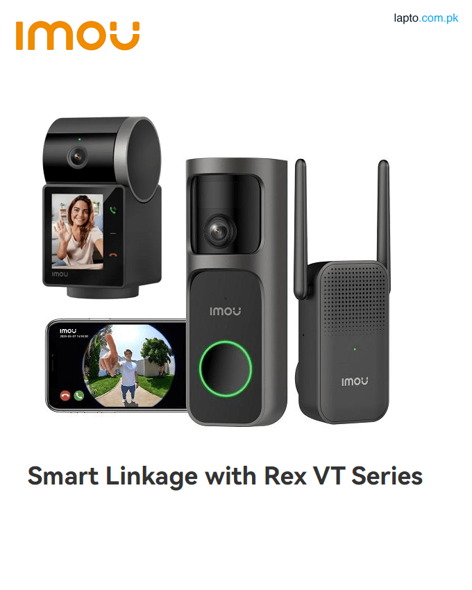 IMOU WiFi Video Doorbell Rex VT DB-3EP-4MOW