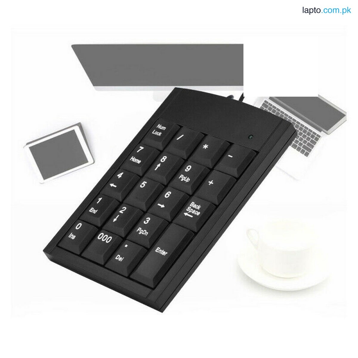 19 Keys USB Numeric Keypad Number Pad Keyboard For PC Laptop Desktop Computer