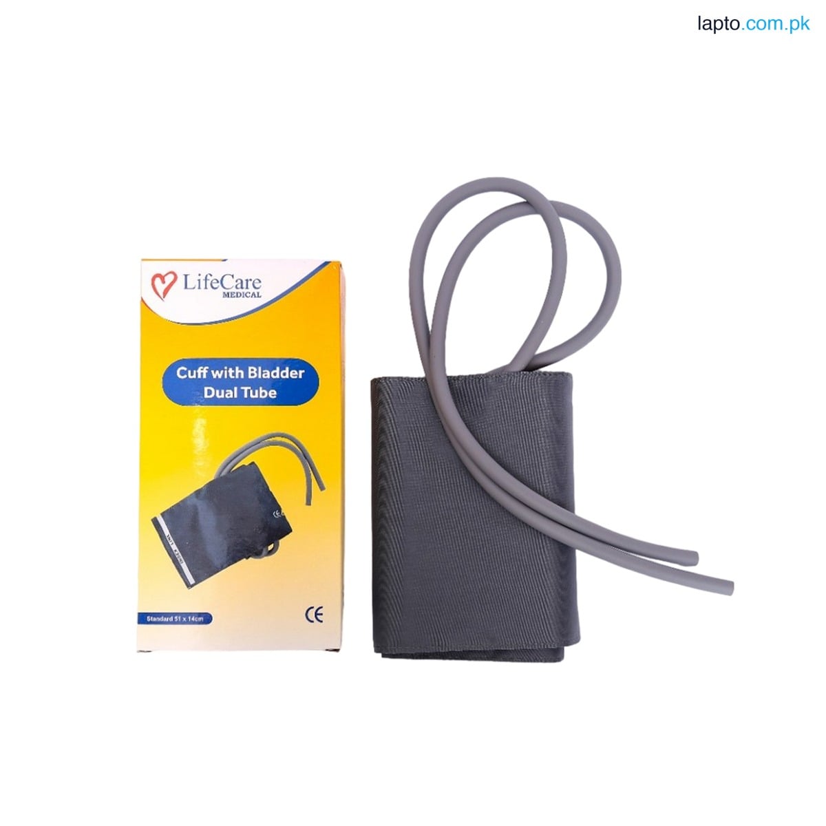 LifeCare BP Monitor's Cuff With Bladder With Dual Tube Connectors (51 x 14 cm)