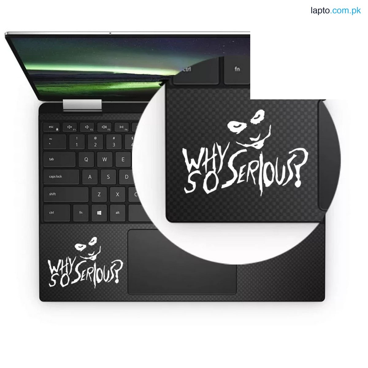 Why So Serious Laptop Sticker Decal, Car Stickers, Wall Stickers High Quality Vinyl Stickers by Sticker Studio