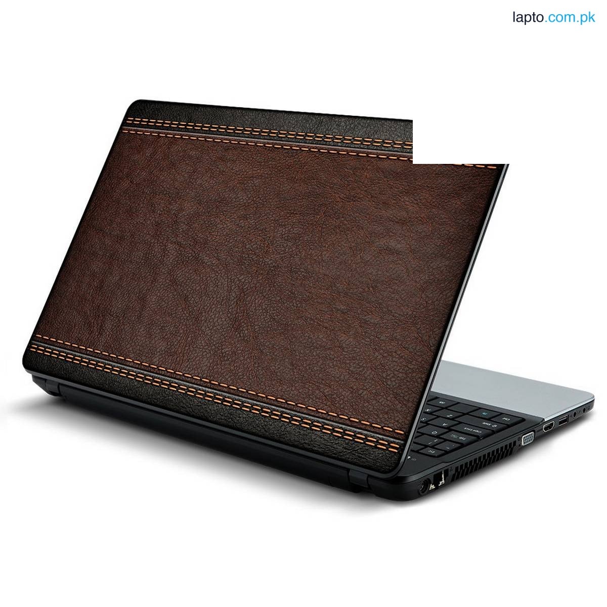 Leather, texture, brown, Laptop Skin Vinyl Sticker Decal, 12 13 13.3 14 15 15.4 15.6 inch Laptop Skin Sticker Cover Art Decal Protector Fits All Laptops