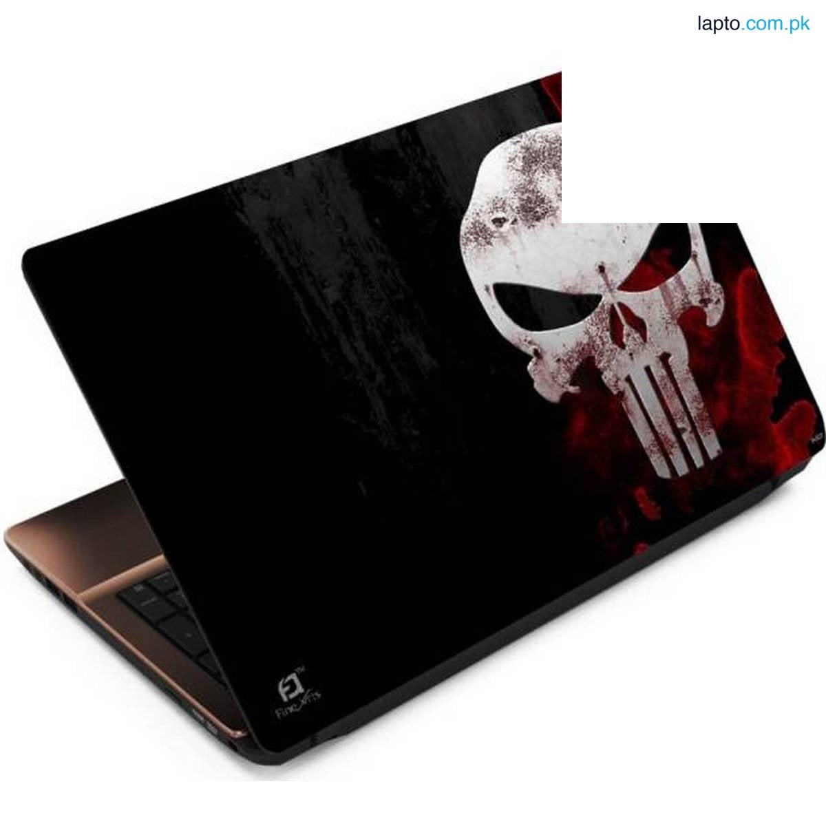 White Skull laptop back vinyl skin 11 12 13 14 15 15.6 inch for all laptop skin sticker