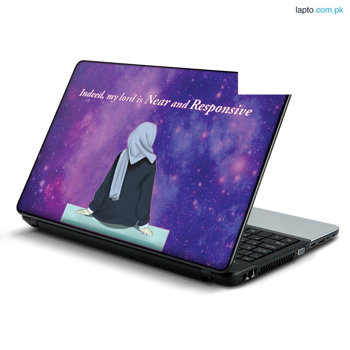 Scarf Girl, Quote Laptop Skin Vinyl Sticker Decal, 12 13 13.3 14 15 15.4 15.6 inch Laptop Skin Sticker Cover Art Decal Protector Fits All Laptops