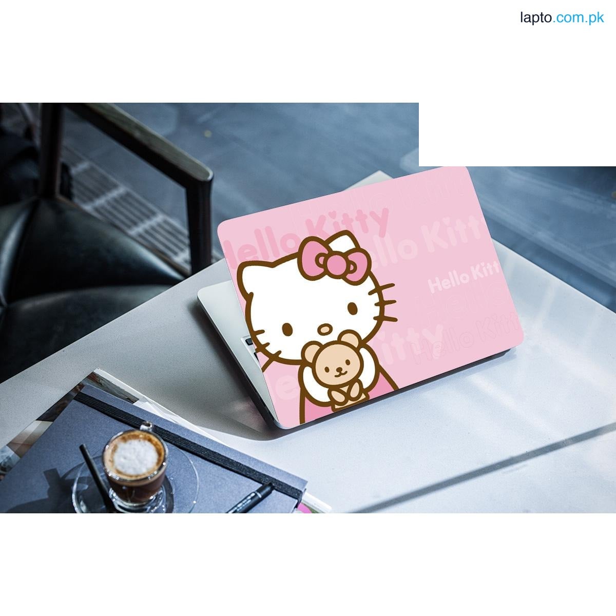 5275 pink hello kitty laptop back vinyl skin sticker 12 13 14 15 15.6 inch size for all laptop skin sticker