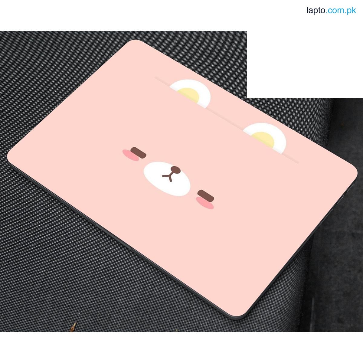 Pink Bear Laptop Skin Vinyl Sticker Decal, 12 13 13.3 14 15 15.4 15.6 inch Laptop Skin Sticker Cover Art Decal Protector Fits All Laptops