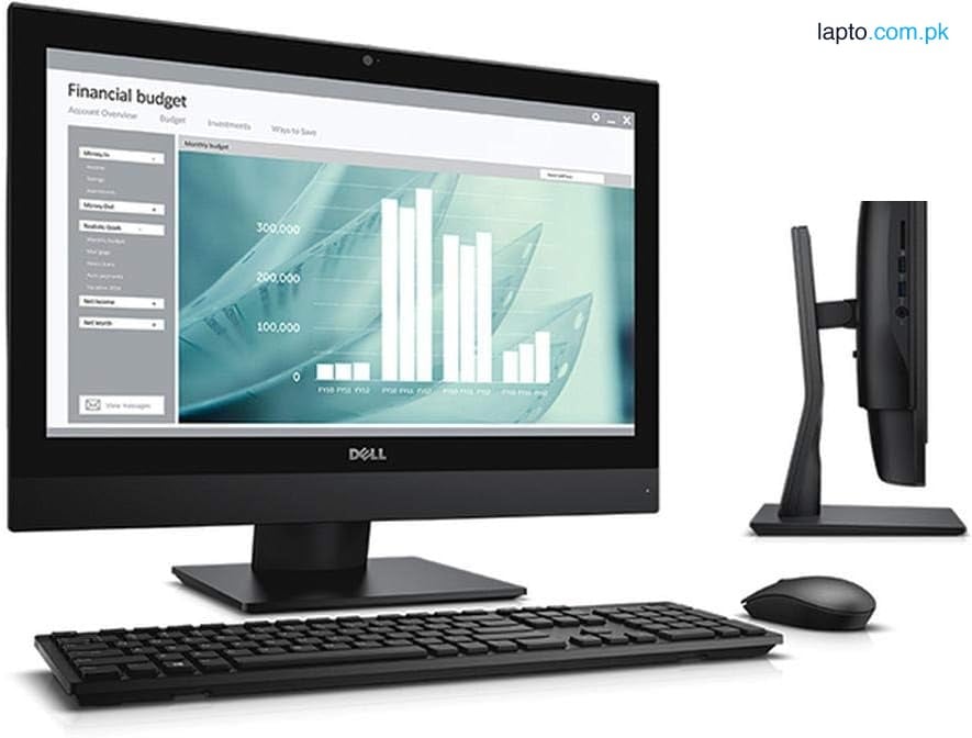 Optiplex 7440 Touchscreen All In One System - Core I5 6th Generation - Ram 8GB DDR4 - 500GB HDD - WIFI, WEBCAM - Black - With Non-Genuine Base