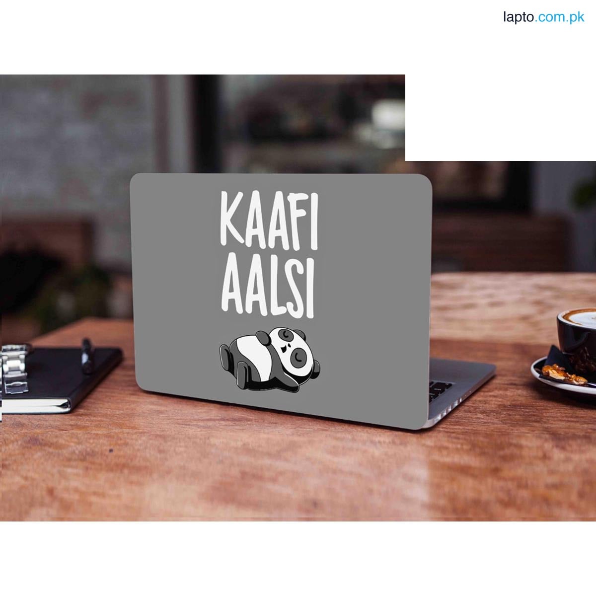 Kaafi Alsi / Panda Laptop Skin Vinyl Stickers Decal,12 13 14 15 15.6 inches Notebook Laptop Skin Sticker for all Laptops ( Digital Delights)