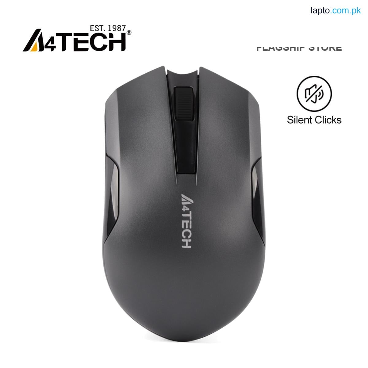 A4Tech G3-200N(S) 2.4G Wireless Mouse - Silent Clicks - 1200 DPI - Auto Power Saving - For PC/Laptop