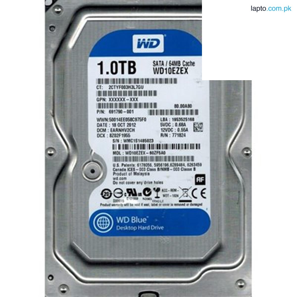 WD Blue 1TB PC Hard Disk Drive For COMPUTER