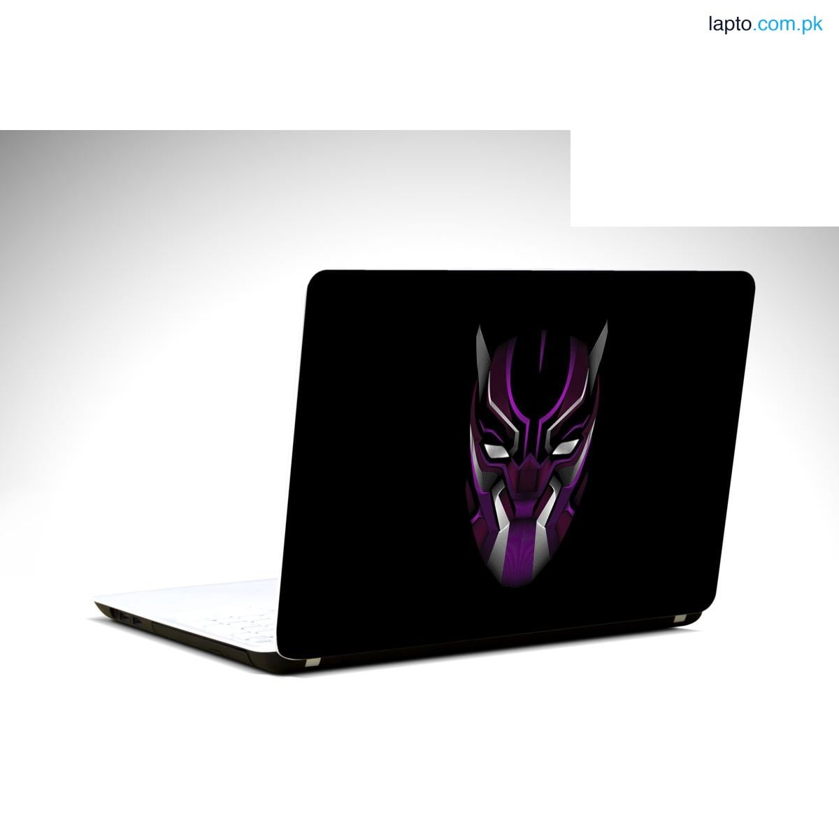 black-panther-mask-minimalism- laptop back vinyl skin sticker 12 13 14 15 15.6 inch size for all laptop skin sticker