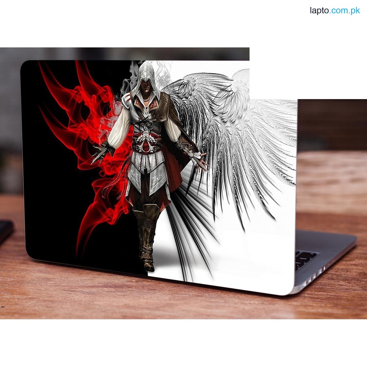 Assassin's, Ezio Auditore da Firenze, video games Laptop Skin Vinyl Sticker Decal, 12 13 13.3 14 15 15.4 15.6 inch Laptop Skin Sticker Cover Art Decal Protector Fits All Laptops