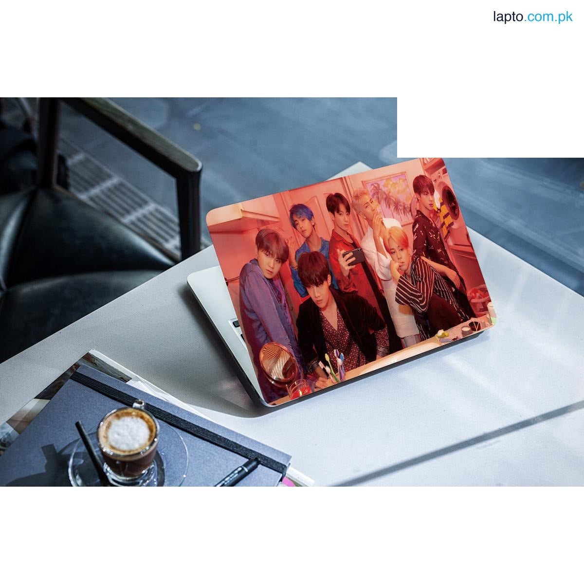 BTS 2021 laptop back vinyl skin sticker 12 13 14 15 15.6 inch size for all laptop skin sticker
