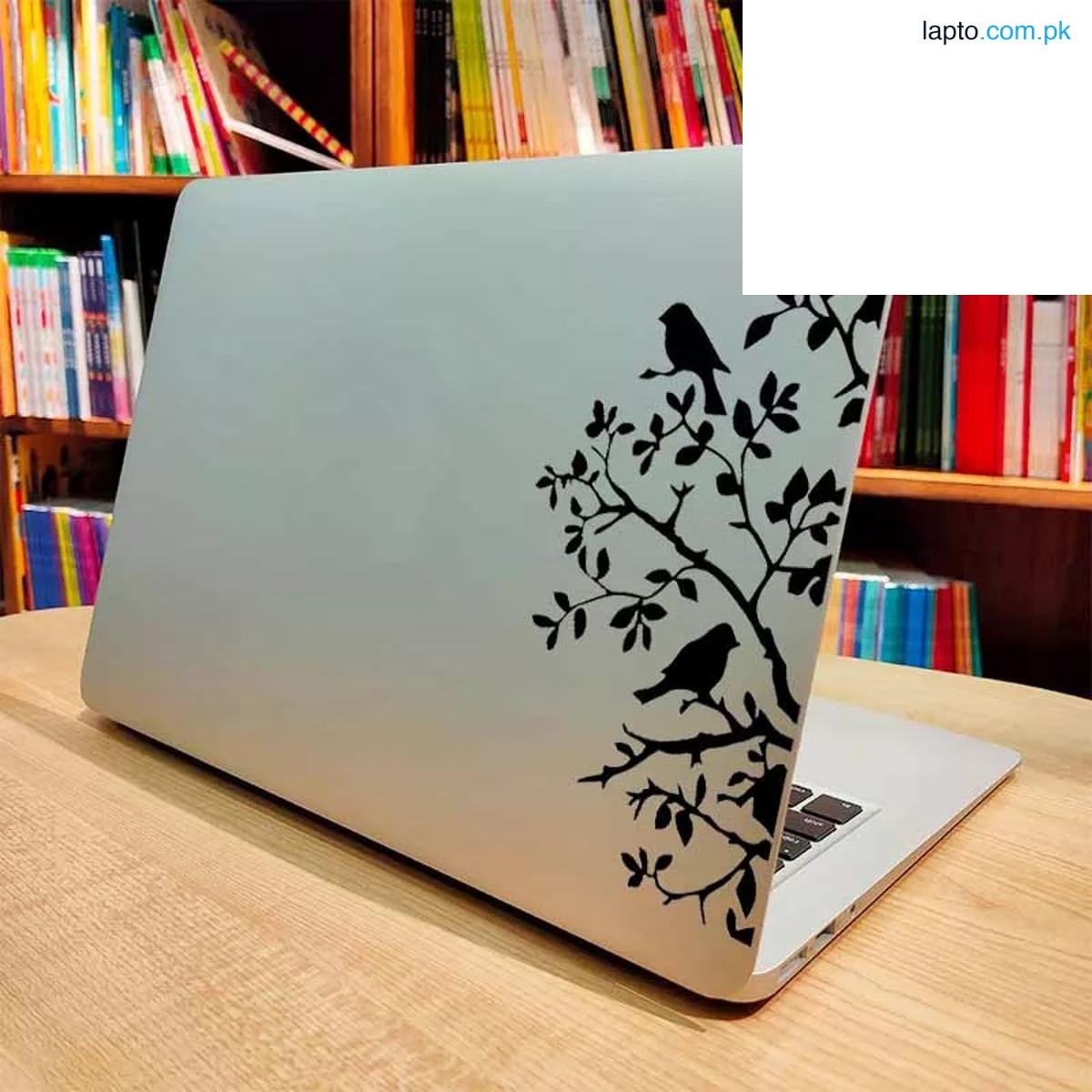 Branches and Birds Fashion Vinyl Decal Laptop Sticker, Laptop Stickers by Sticker Studio
