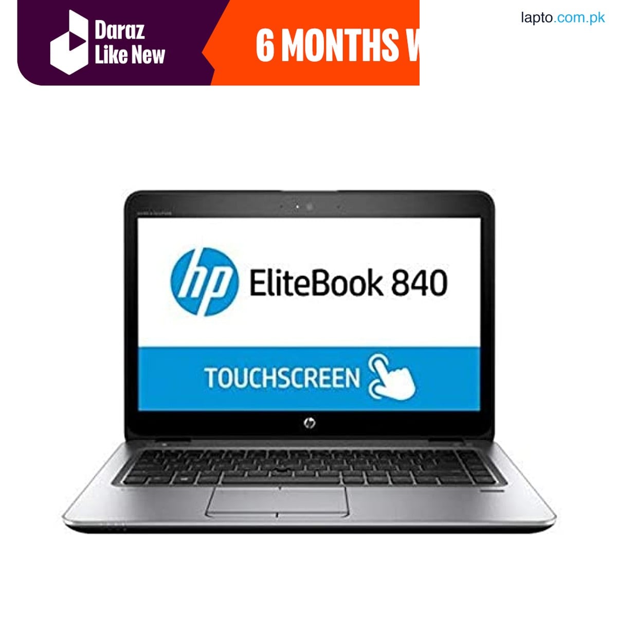 HP EliteBook 840 G3 ( TOUCHSCREEN) - Core i5 6th Generation - 8 GB RAM - 256 GB SSD with 500GB HDD - 14inch Screen - FREE LAPTOP BAG