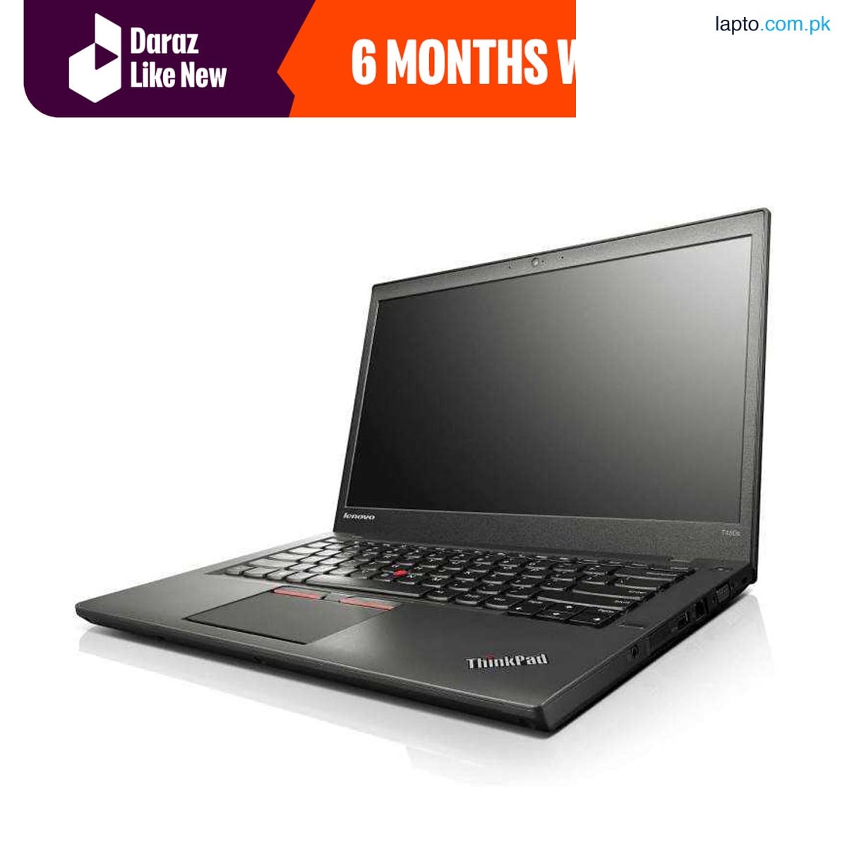 Daraz Like A New Lenovo ThinkPad T450 - 14 Inch - Intel i5-5300U 2.30GHz - 8 GB RAM - 500GB HDD - Windows 10 Pro - FREE LAPTOP BAG