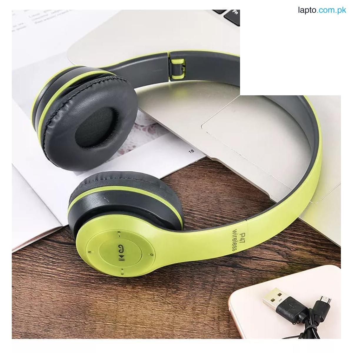 baekhyunee04 Over Ear P47 WIFI Wireless Bluetooth4.1 Headphones Mic Folding Stereo FM Headset