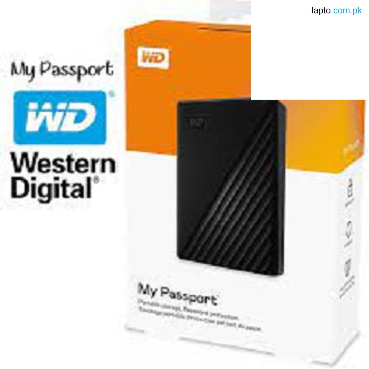 WD 5TB My Passport Portable External Hard Drive HDD, USB 3.0