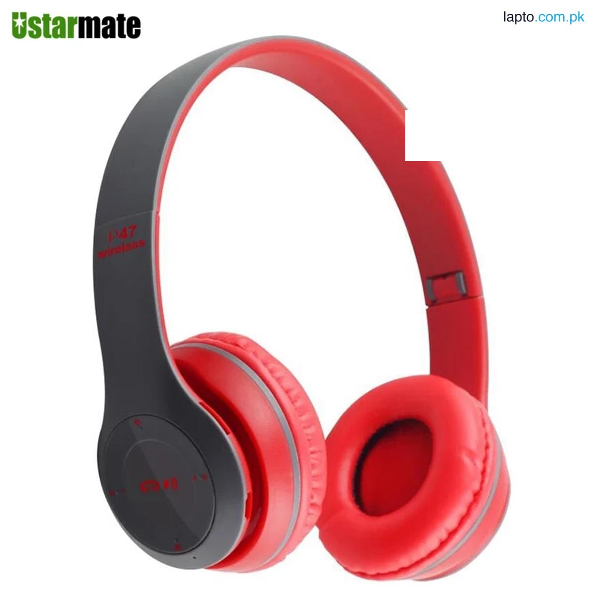 P47 On Ear Wireless Headphones Dynamic Plastic Mobile Phone Earphone with Volume Control / with Microphone / Noise-isolating Headset