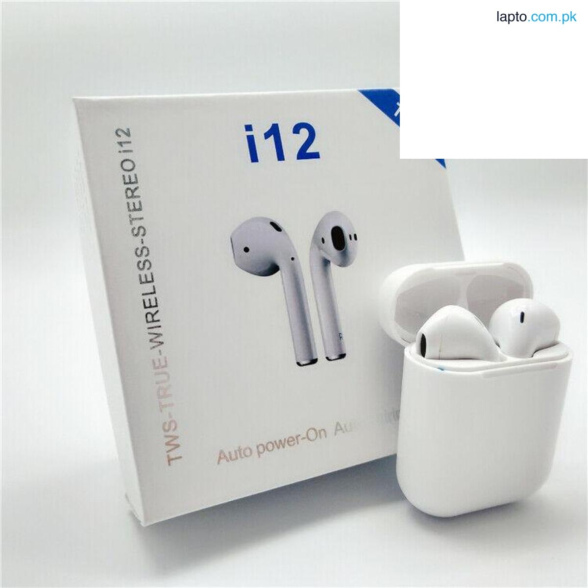 Double i12 Wireless Airpods Bluetooth Hand Free with Power Bank Earphones White bluetooth ear phone for all cell phones use