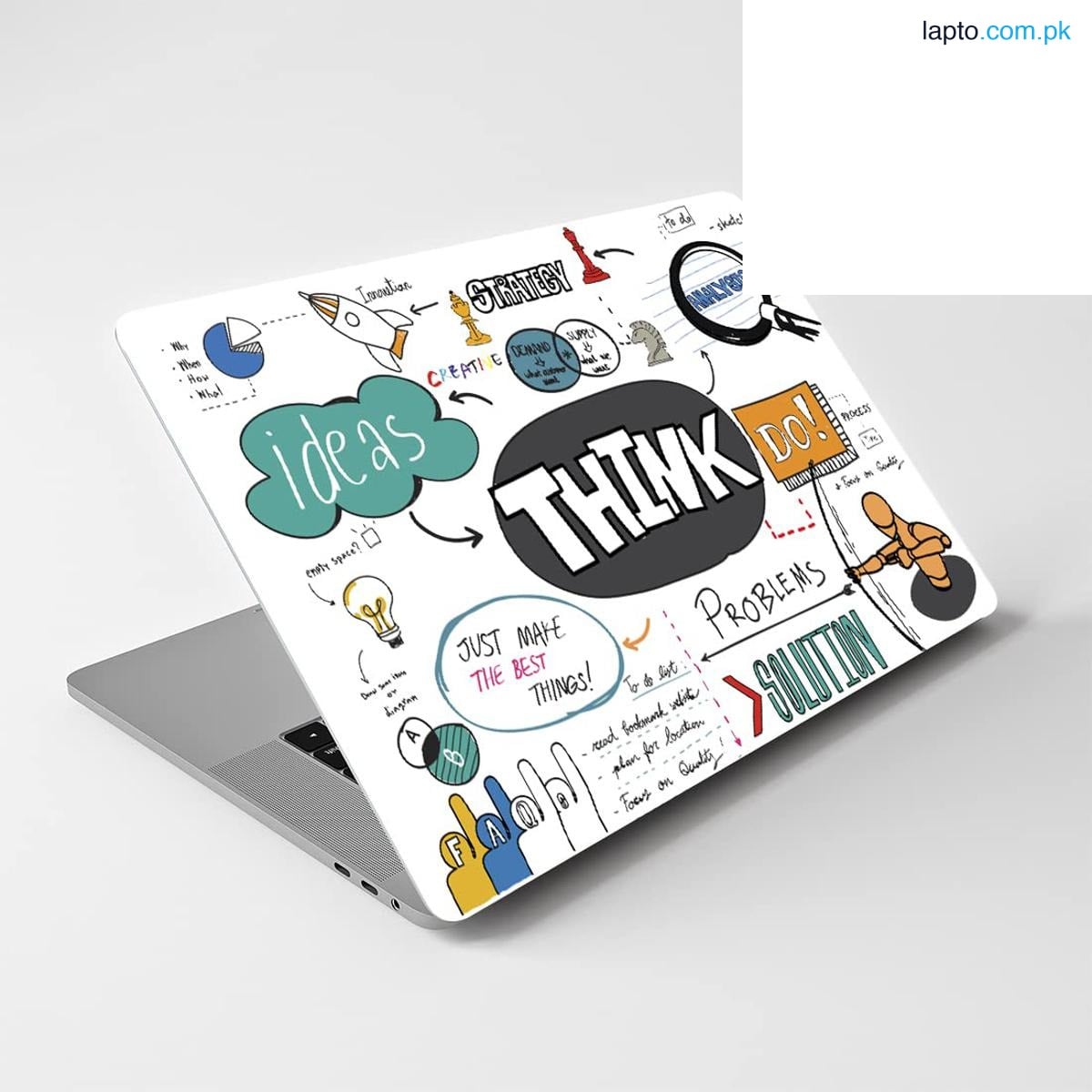 Creative Thoughts Quotes Laptop Skin Motivational Laptop Skin Vinyl Sticker Decal, 12 13 13.3 14 15 15.4 15.6 inch Laptop Skin Sticker Cover Art Decal Protector Fits All Laptops
