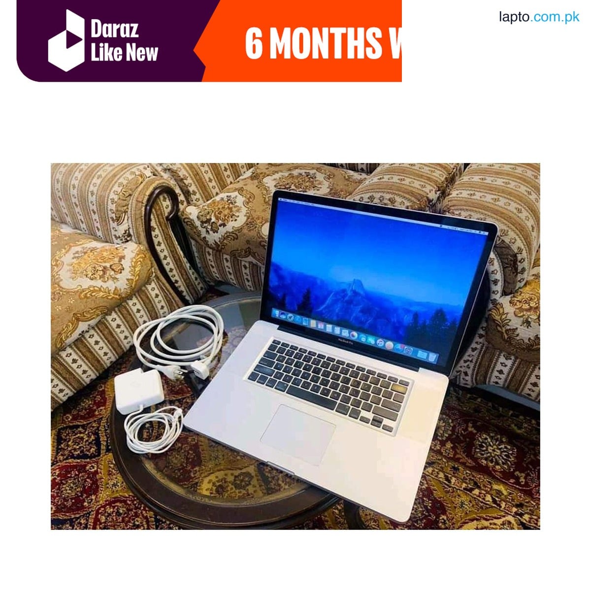 Apple Macbook Pro A1286 2012 15.4 LED Display - Intel® Core™ i7 Processor 4GB RAM - 500GB HDD MacOS 10.15 Catalina (Activated) - Daraz Like New Laptops