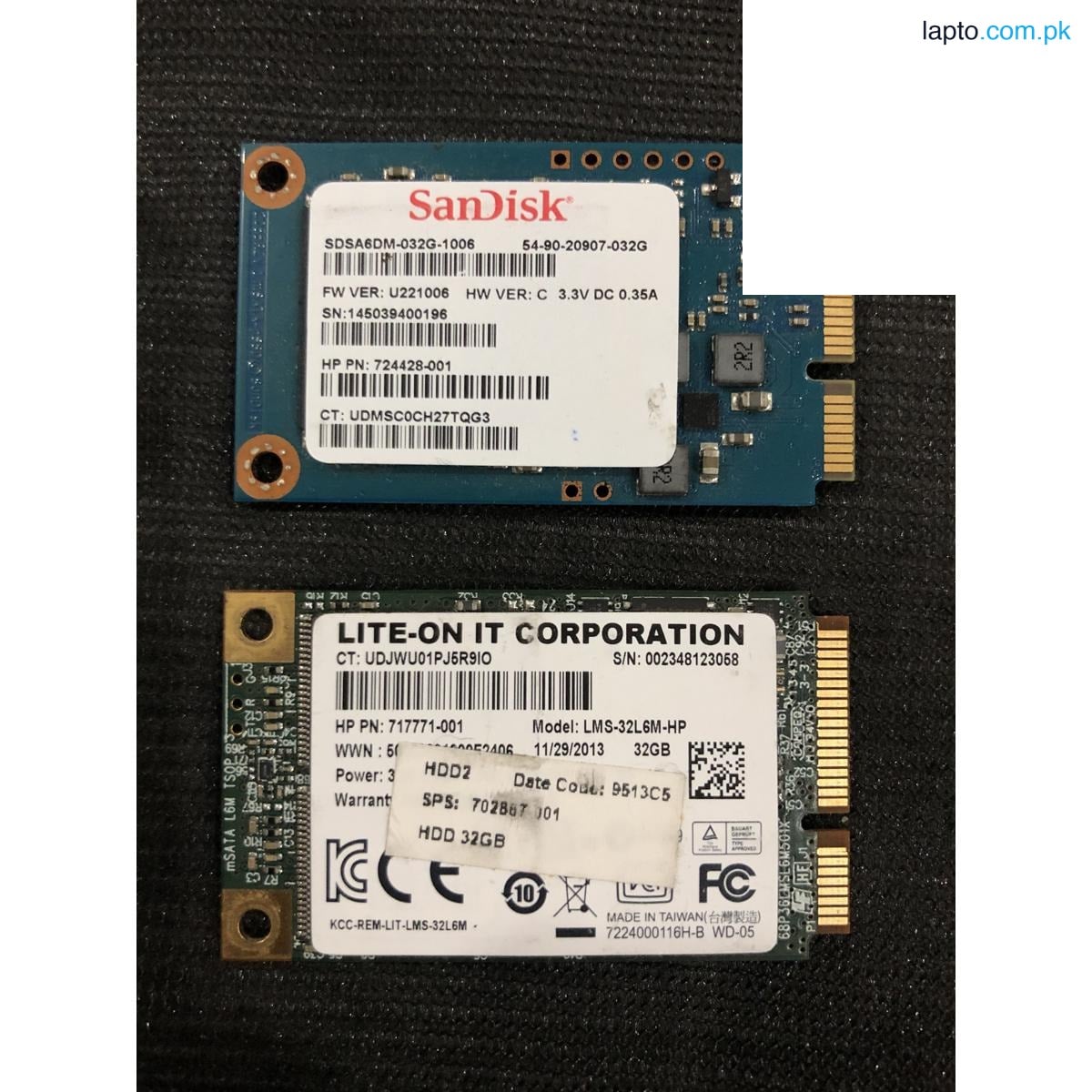 mSATA / M.1 SSD Branded Laptop Pulled, Fresh Stock