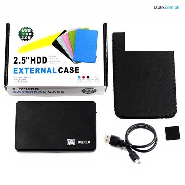USB 2.0 SATA External 2.5 inch HDD SDD Hard Drive Enclosure Disk Case Box For PC LAPTOP