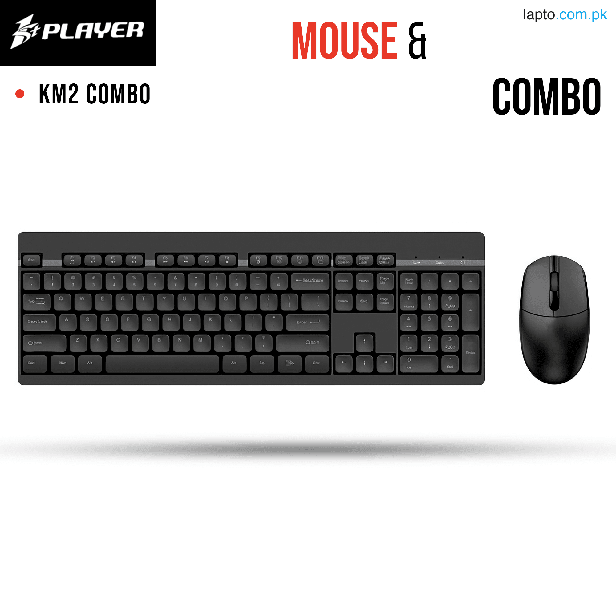 1st Player KM2 Mouse & Keyboard Combo