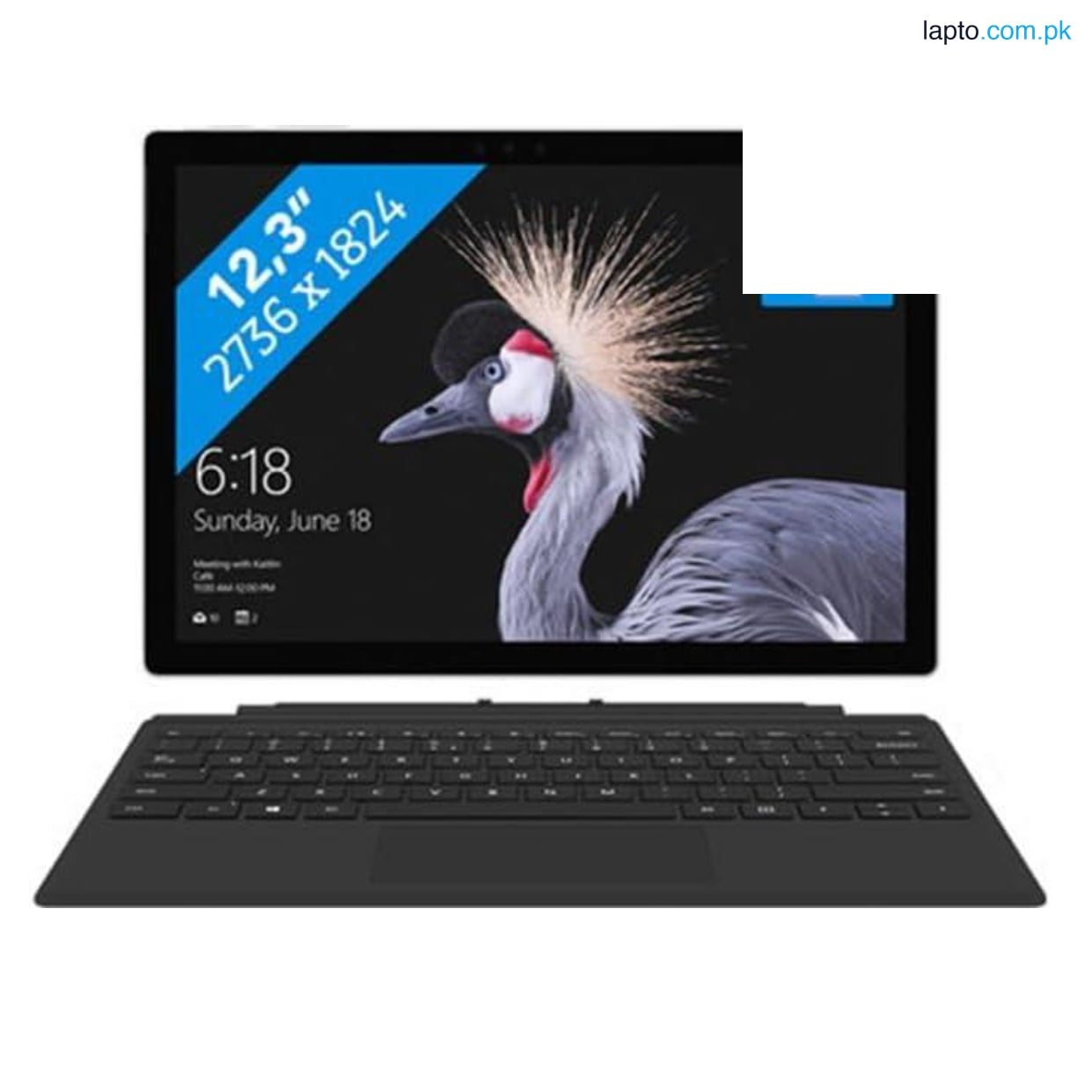 Microsoft Surface Pro 5 - Core i5 7th Generation - RAM 8GB - 256GB NVME - 12.3Inches Touchscreen - Windows 10