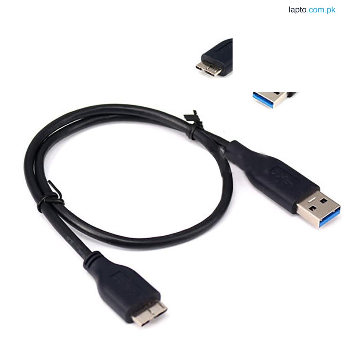 WD Micro USB 3.0 Cable A to Micro B for WD My Passport and WD Elements Series External Hard Drives