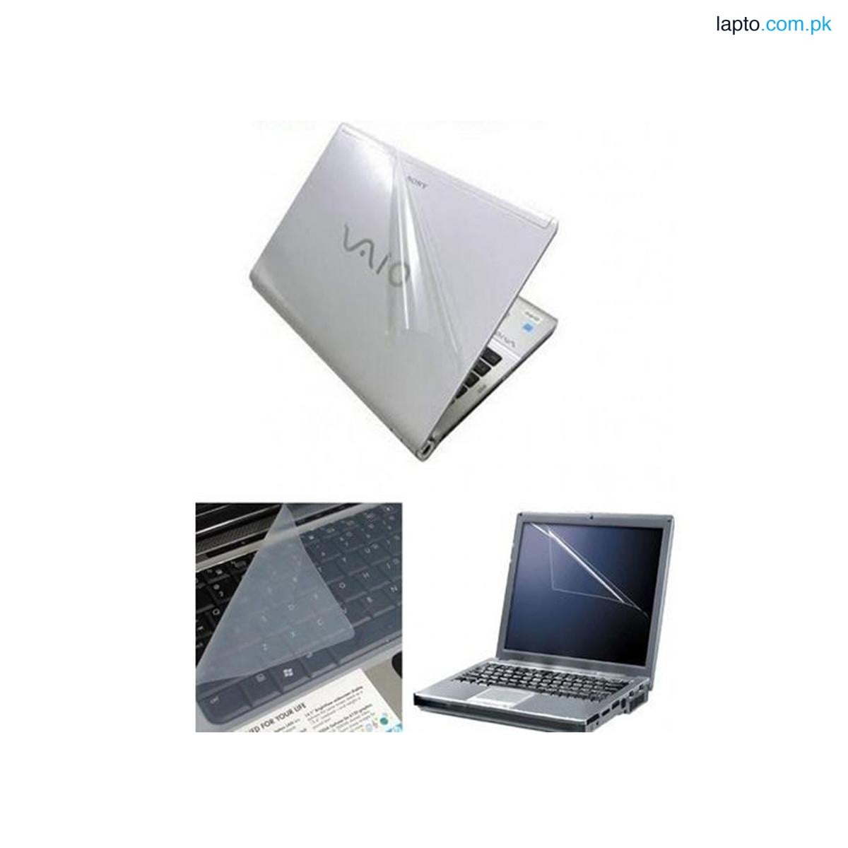 Laptop Protector Skin 3 in 1 Package 14 Inches