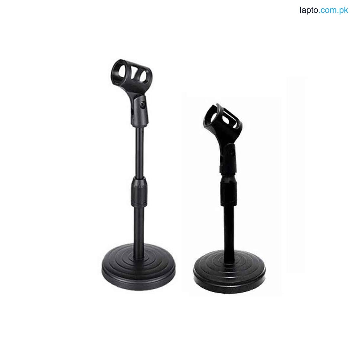 Adjustable Desktop Microphone Stand F5 Mic Clip Holder
